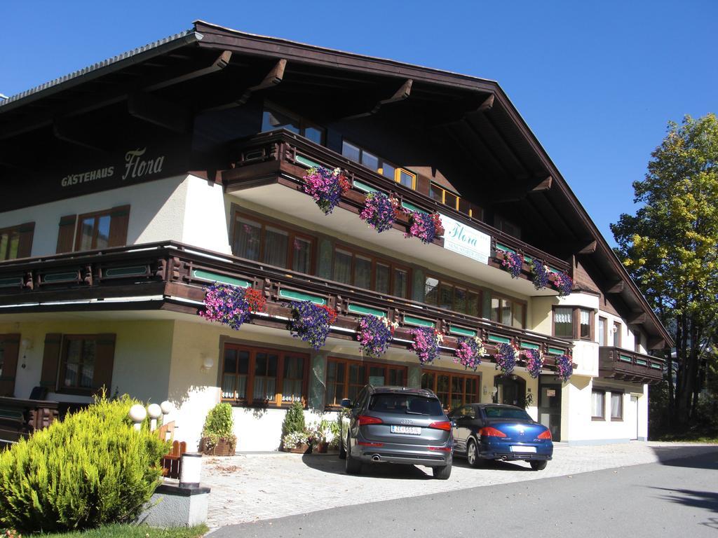 Hotel-Pension Flora Заалбах-Хинтерглем Екстериор снимка